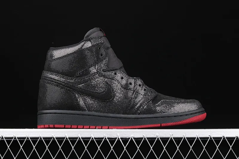 All categories Air Jordan Jordan series basketball shoes Air Jordan 1 High Air Jordan 1 Retro High OG WMNS "SP Gina" AJ1 Joe 1 Black Pearl Joint Black and Red CD7071-001